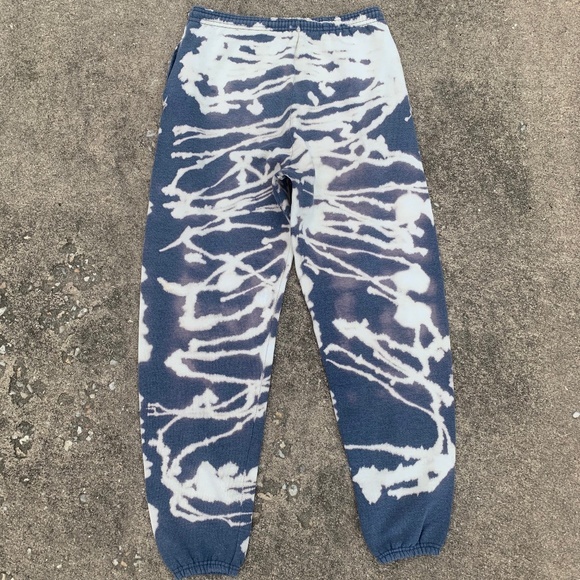 Bleach Splattered Sweatpants